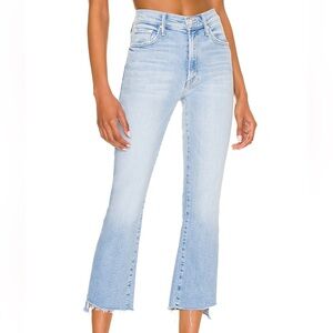 Mother Insider Crop Step Fray Jeans